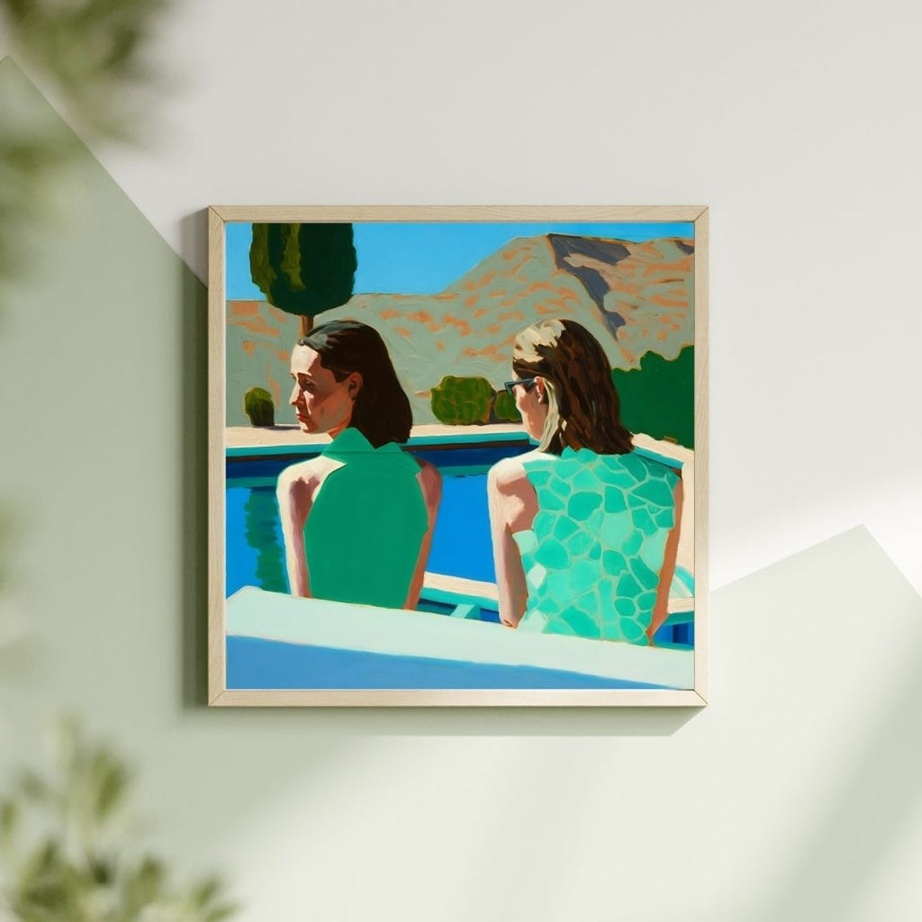 Facing Away Together – Fine Art Print